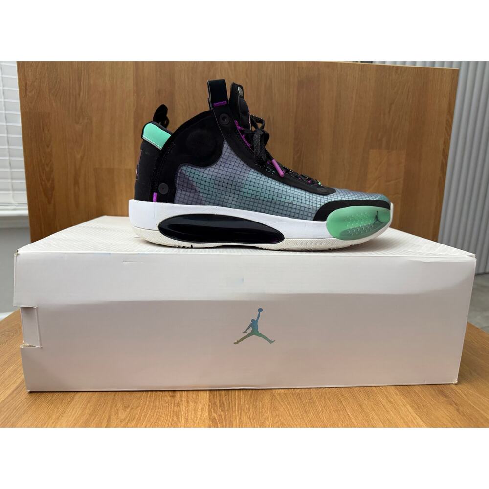 Nike Air Jordan 34 Blue Void Size 9 Mens Basketball Shoes - Picture 12 of 16